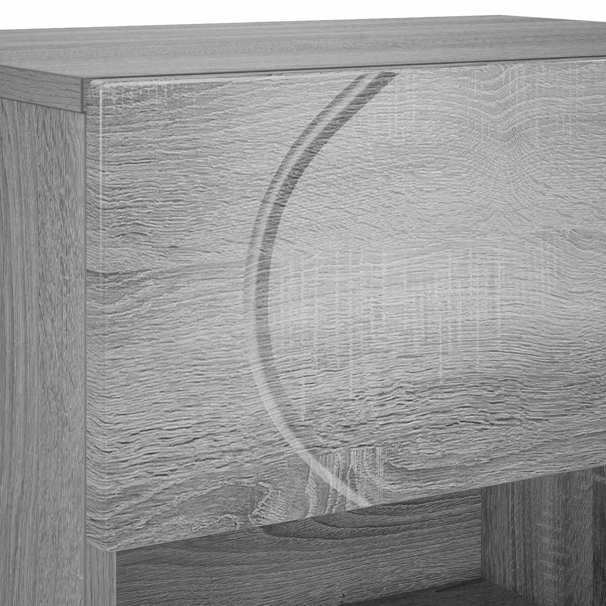 Skoskab 48 x 38 x 87,5 cm Konstrueret træ Grå Sonoma