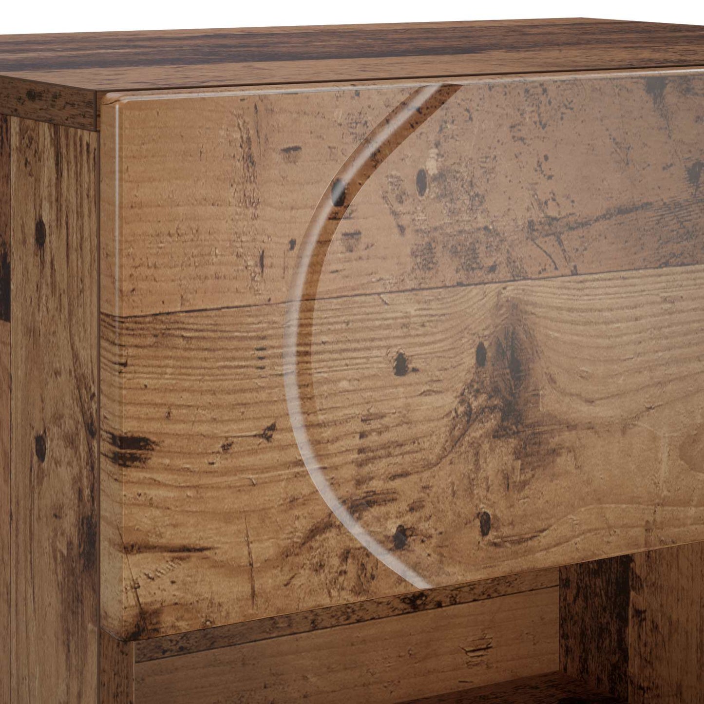 Skoskab 48 x 38 x 87,5 cm Konstrueret træ Gammelt træ