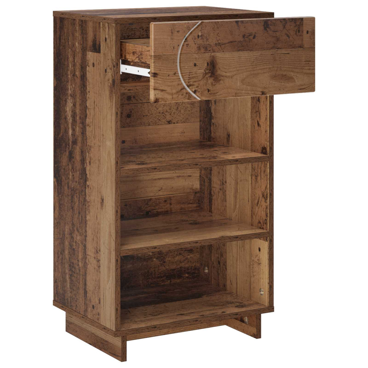 Skoskab 48 x 38 x 87,5 cm Konstrueret træ Gammelt træ