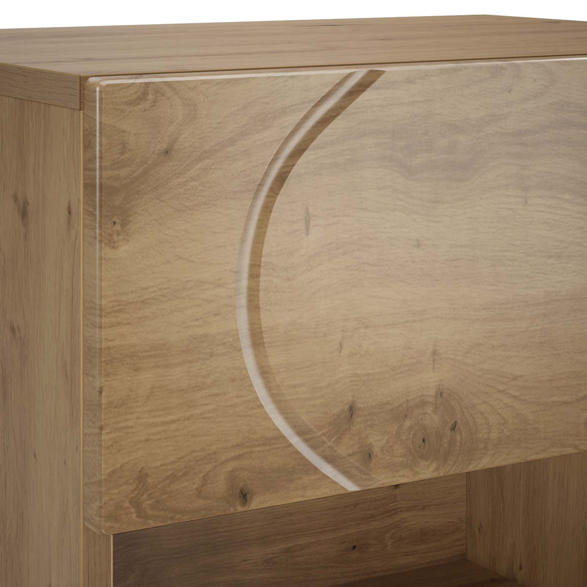Skoskab 48 x 38 x 87,5 cm Konstrueret træ Artisan-eg