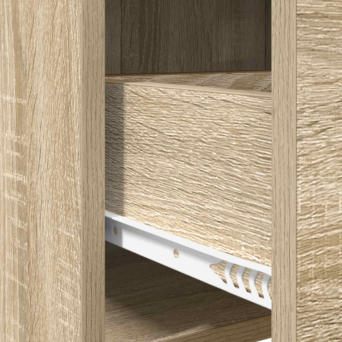 Sengeborde Sonoma-eg 40 x 30 x 60 cm Konstrueret træ