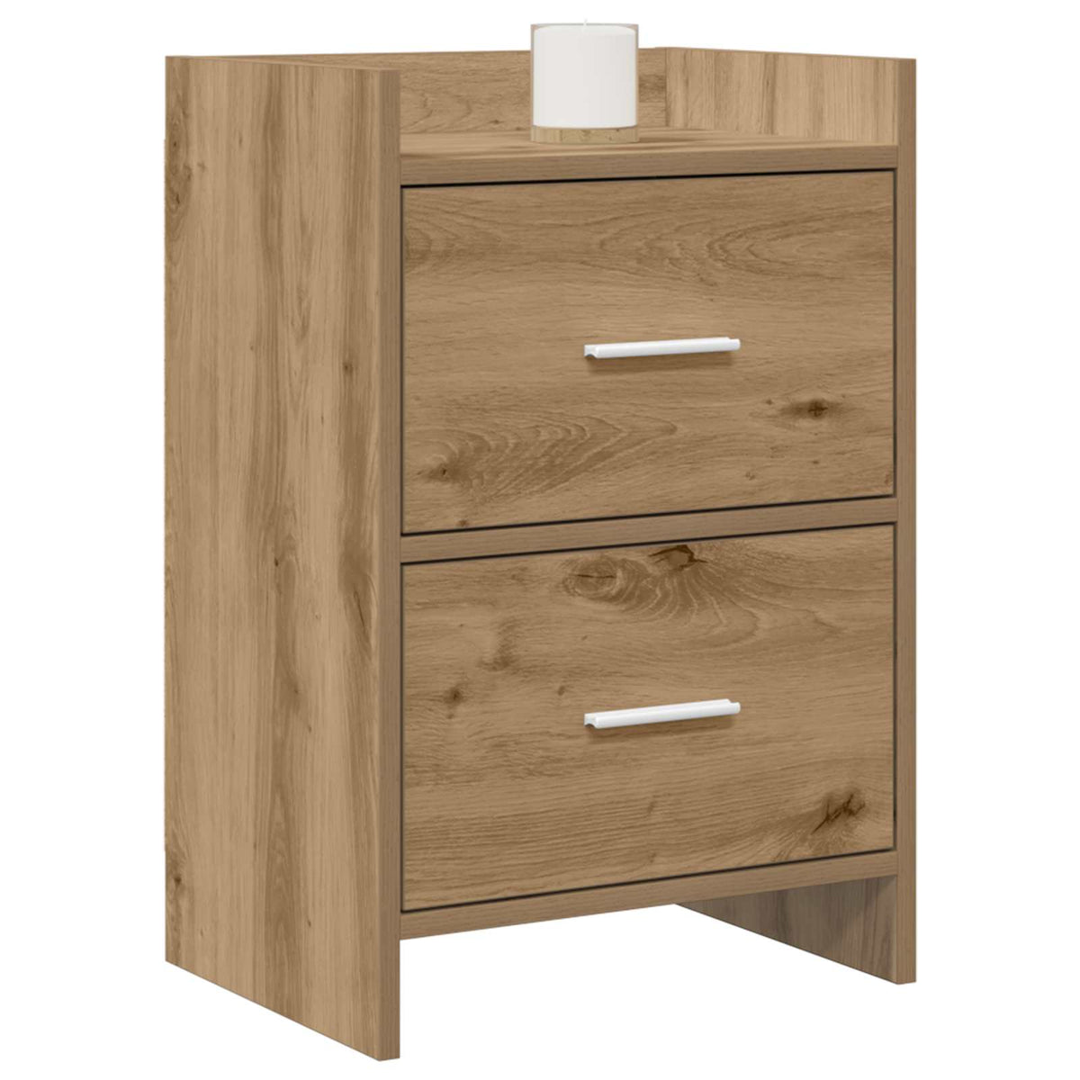 Sengeborde 2 stk. Artisan-eg 40 x 30 x 60 cm Konstrueret træ