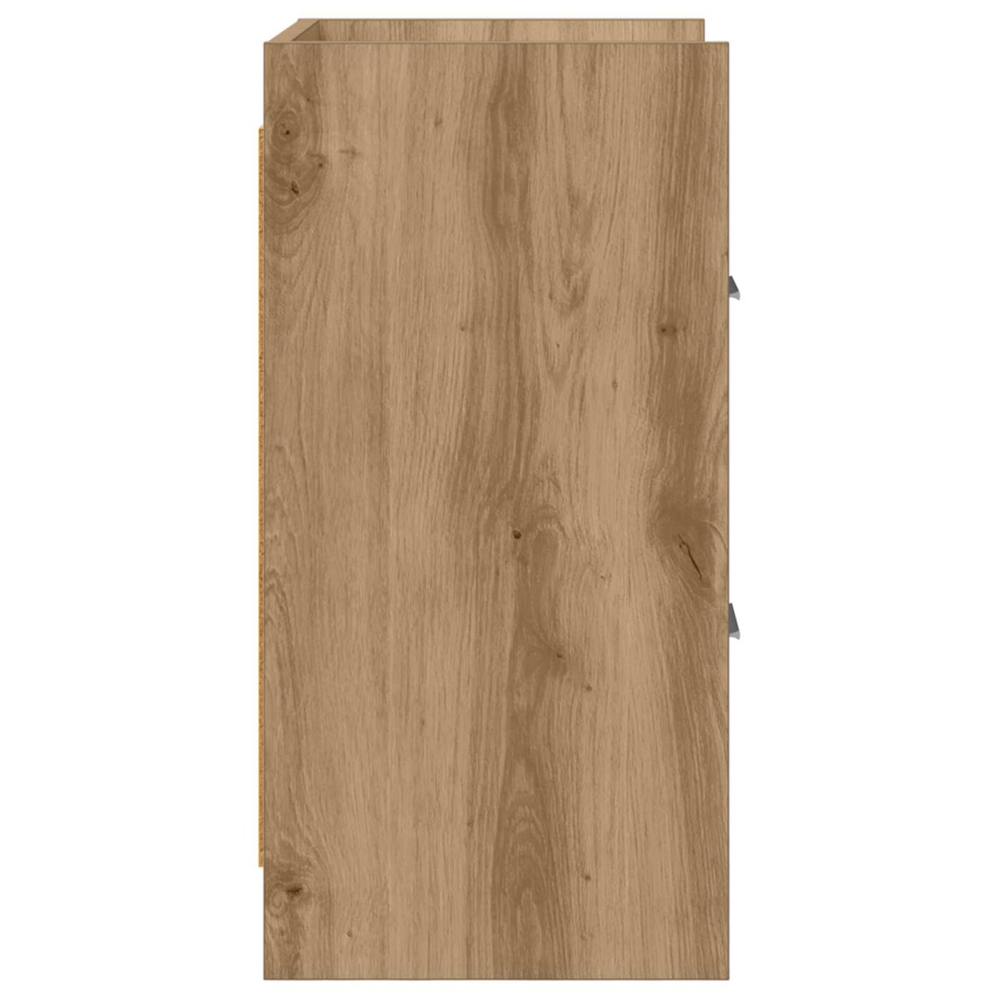 Sengeborde 2 stk. Artisan-eg 40 x 30 x 60 cm Konstrueret træ