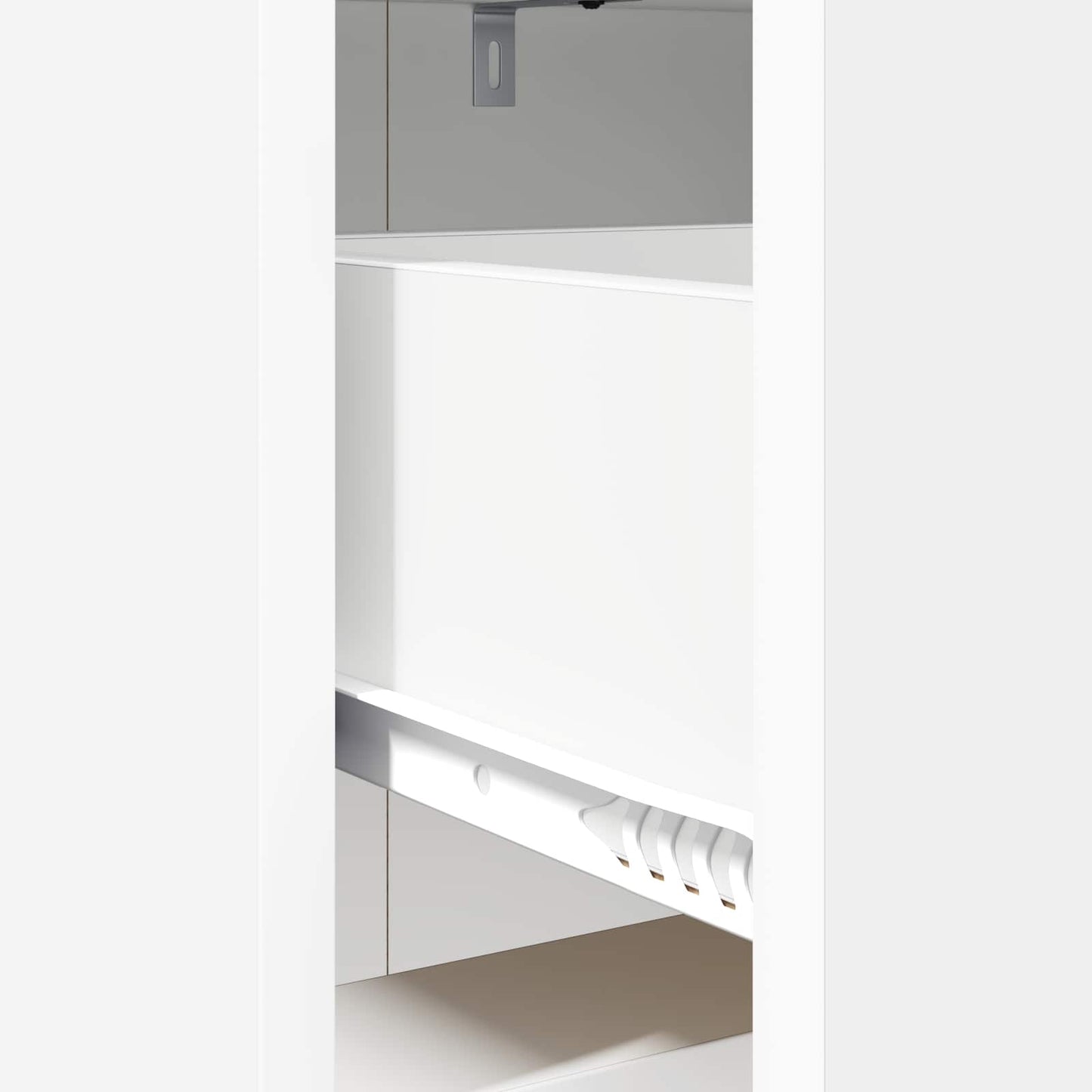 Sengeborde Hvid 40 x 30 x 60 cm Konstrueret træ