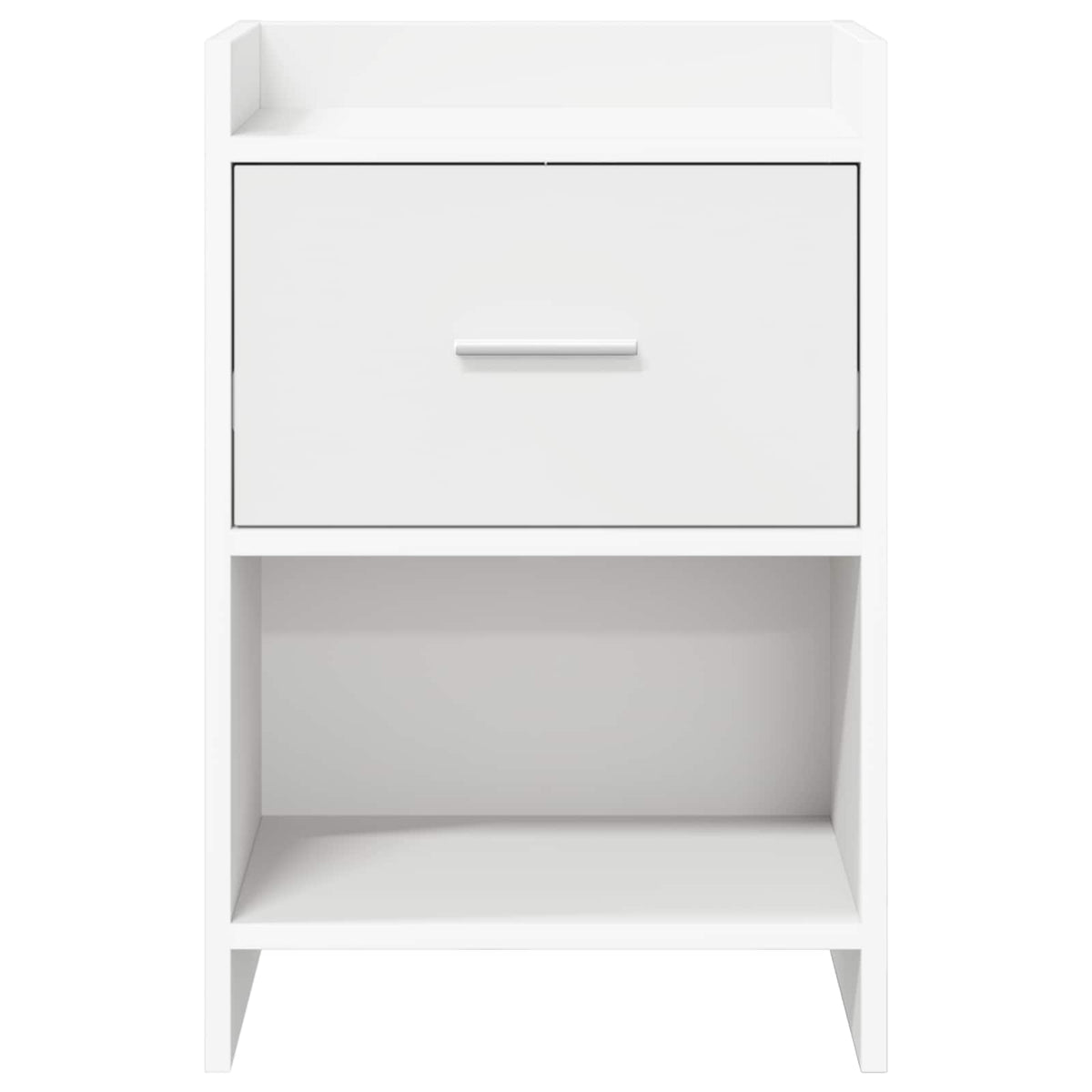 Sengeborde Hvid 40 x 30 x 60 cm Konstrueret træ