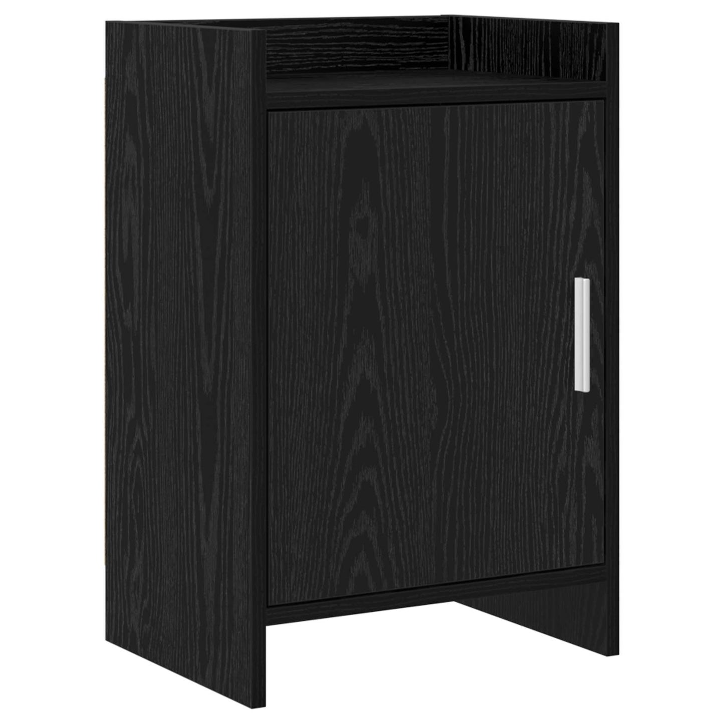 Sengeborde Sort eg 40 x 30 x 60 cm Konstrueret træ