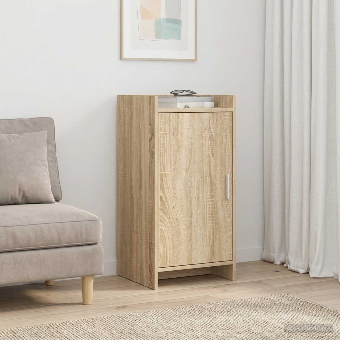 Sideboard Sonoma-eg 40 x 36 x 80 cm Konstrueret træ