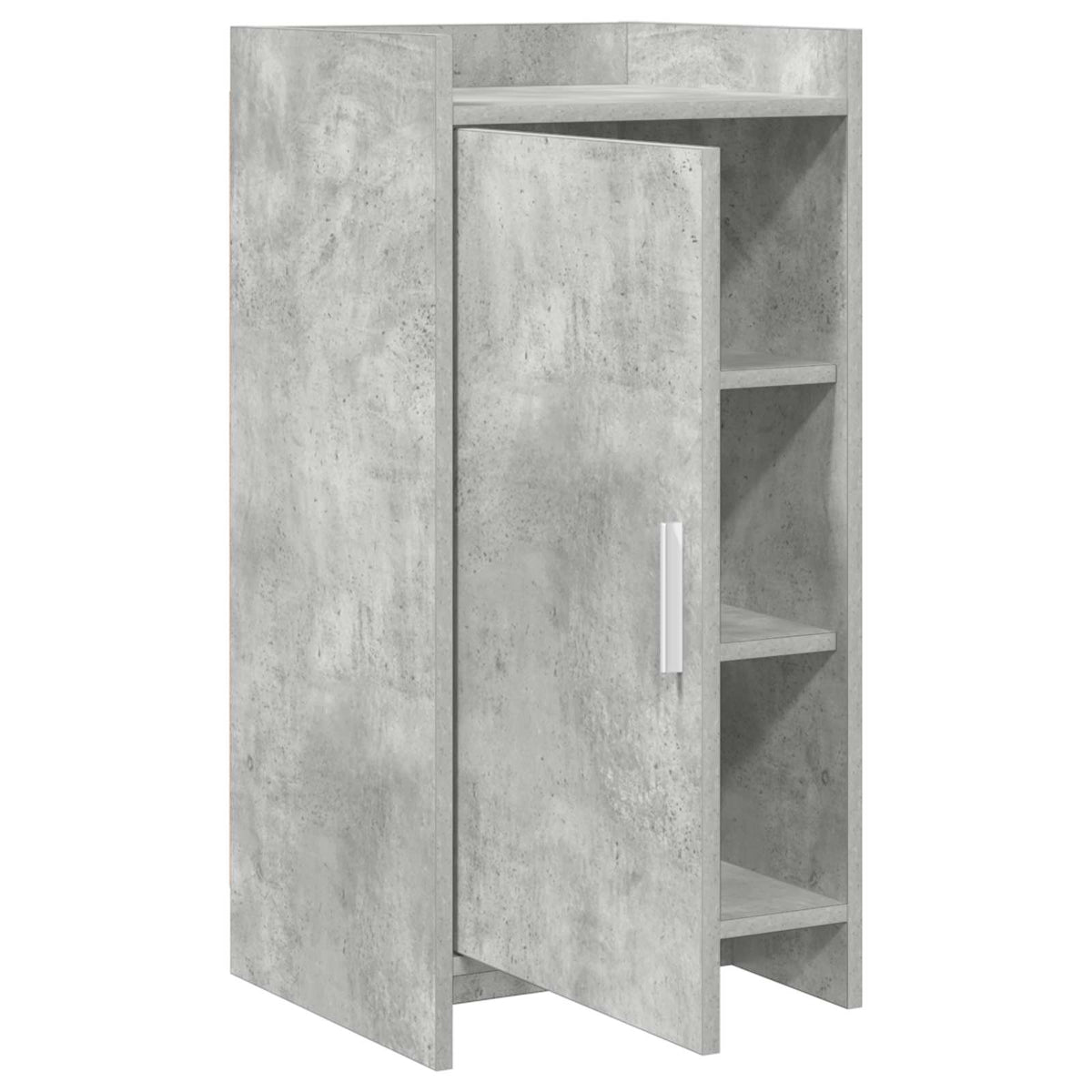 Sideboard Betongrå 40 x 36 x 80 cm Konstrueret træ