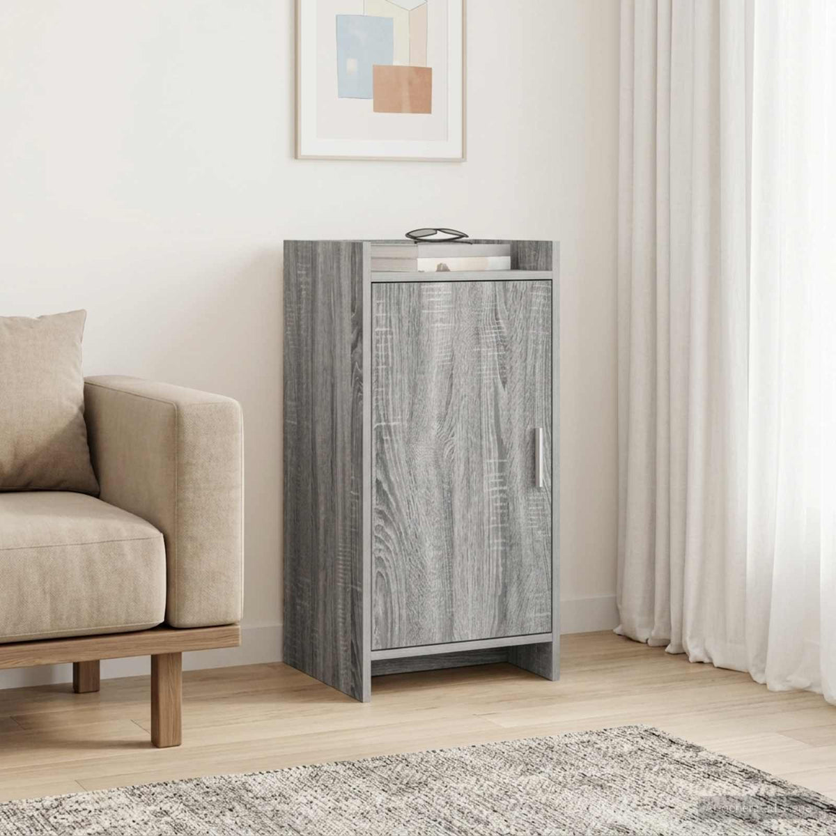 Sideboard Grå Sonoma 40 x 36 x 80 cm Konstrueret træ