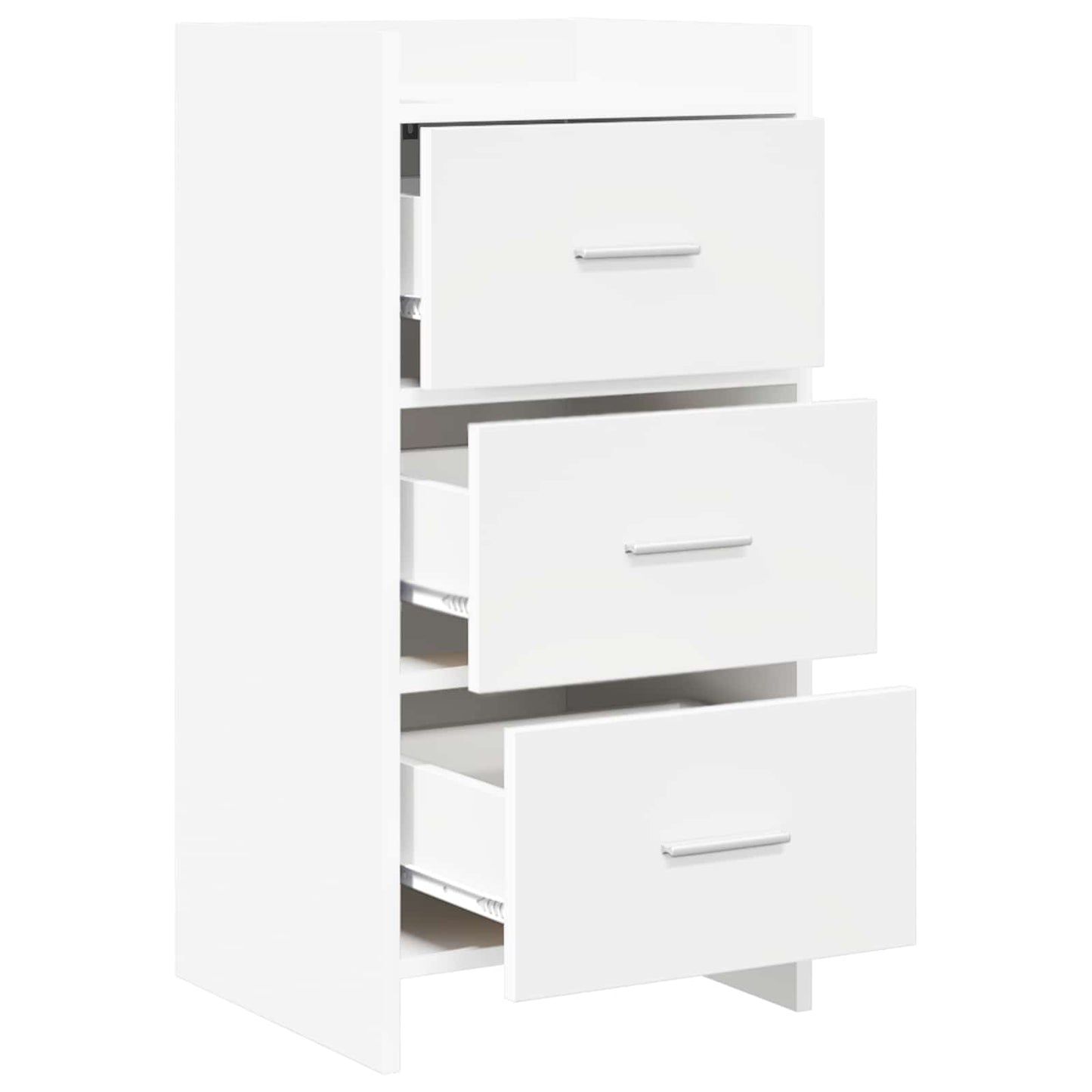 Sideboard Hvid 40 x 36 x 80 cm Konstrueret træ