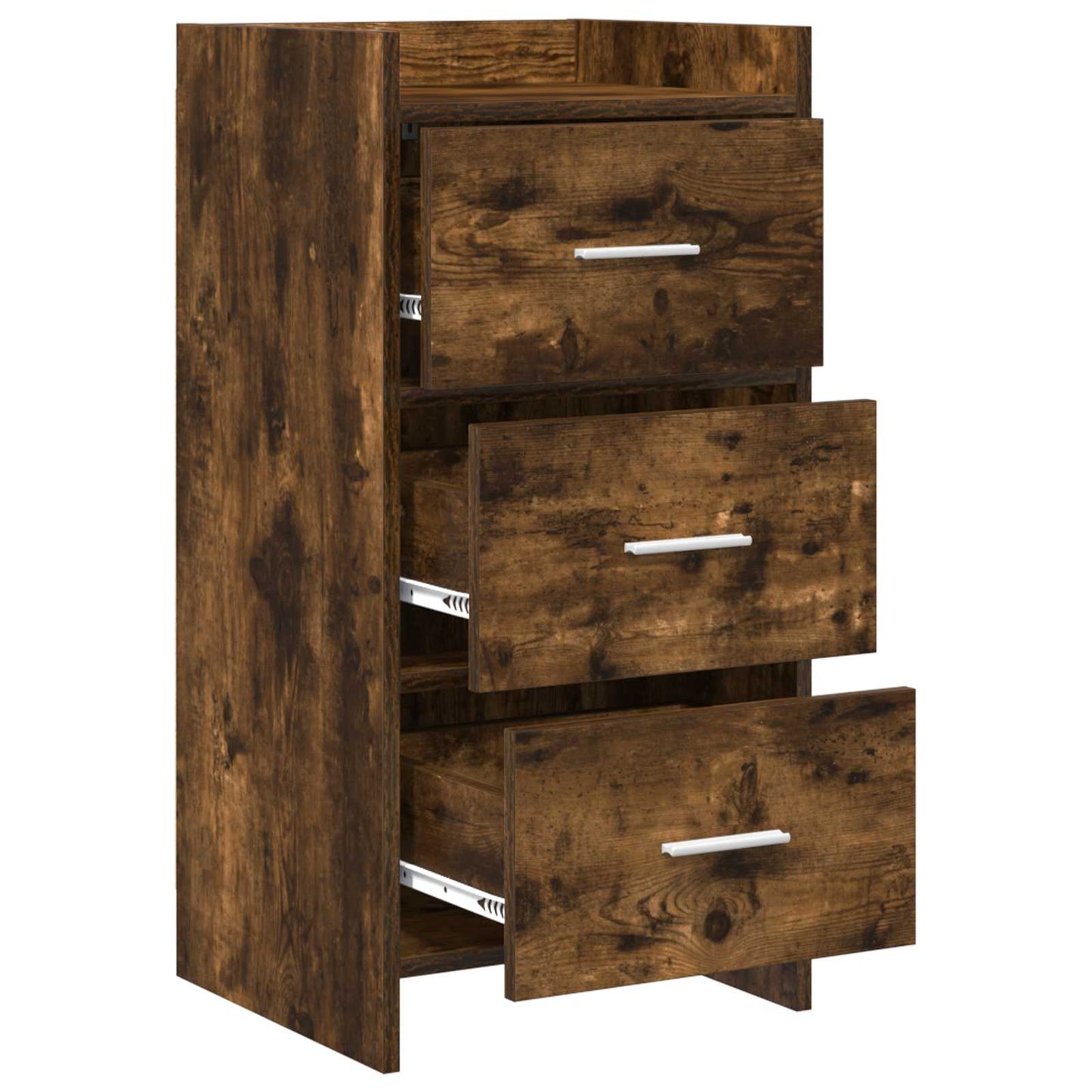 Sideboard Røget eg 40 x 36 x 80 cm Konstrueret træ
