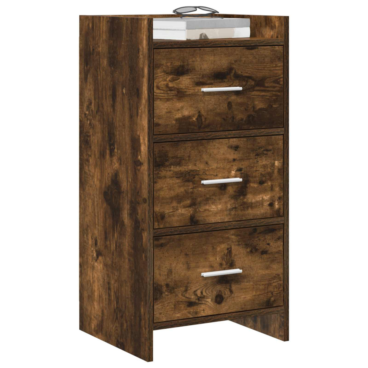 Sideboard Røget eg 40 x 36 x 80 cm Konstrueret træ