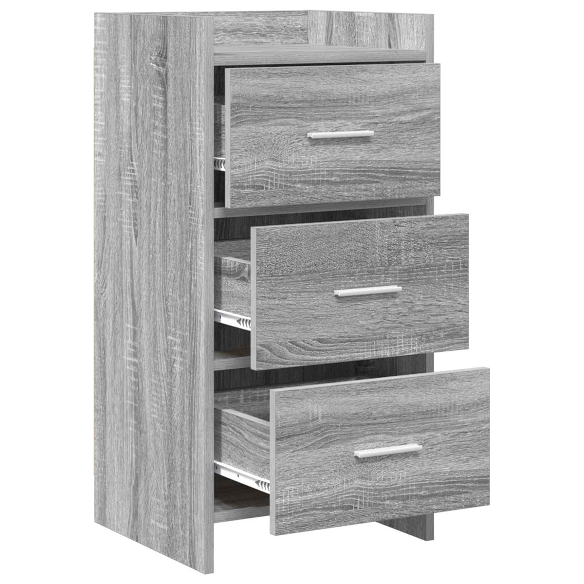 Sideboard Grå Sonoma 40 x 36 x 80 cm Konstrueret træ
