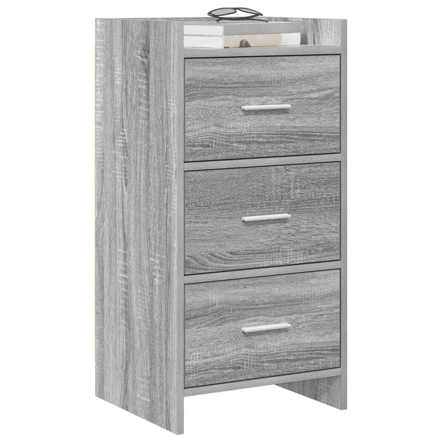 Sideboard Grå Sonoma 40 x 36 x 80 cm Konstrueret træ