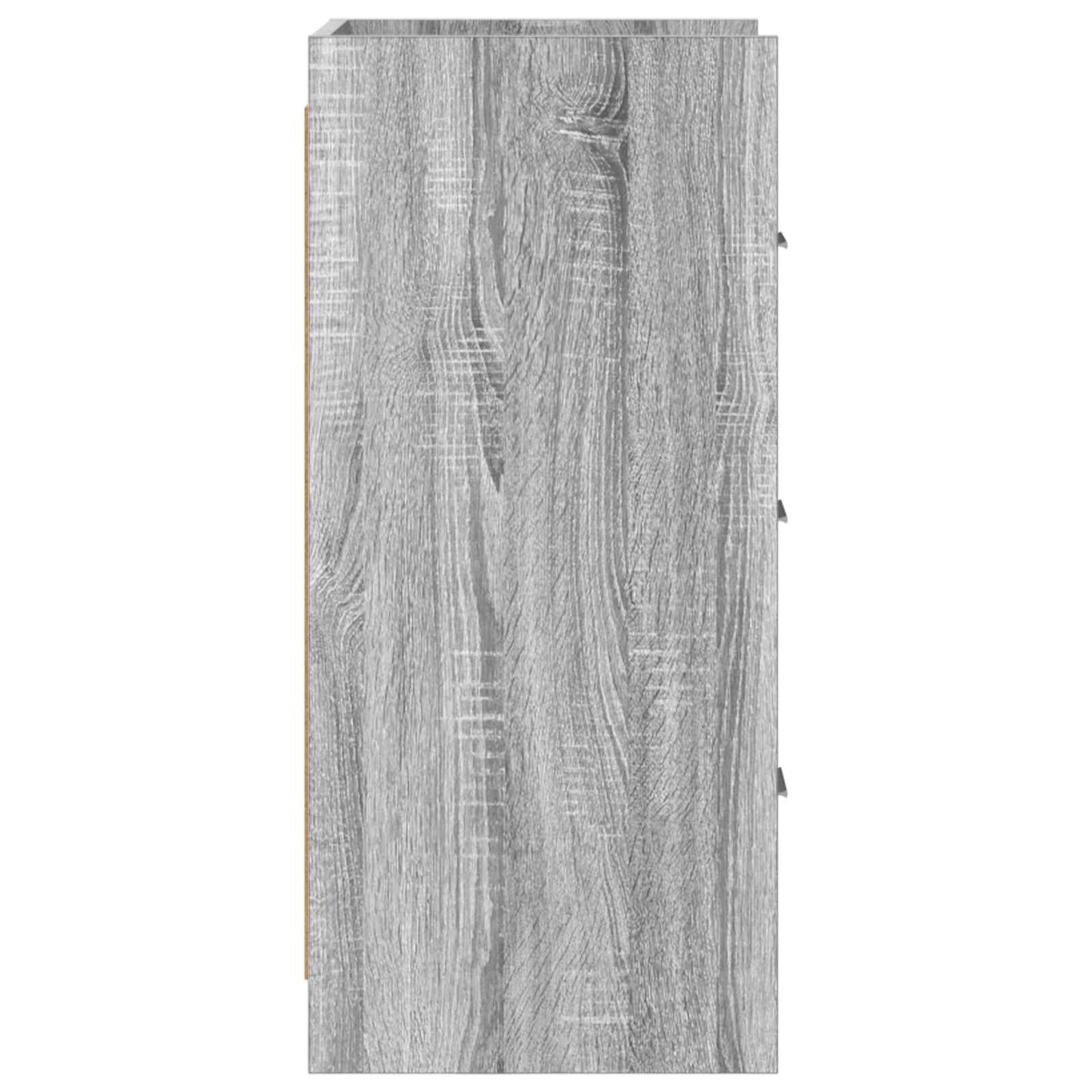 Sideboard Grå Sonoma 40 x 36 x 80 cm Konstrueret træ