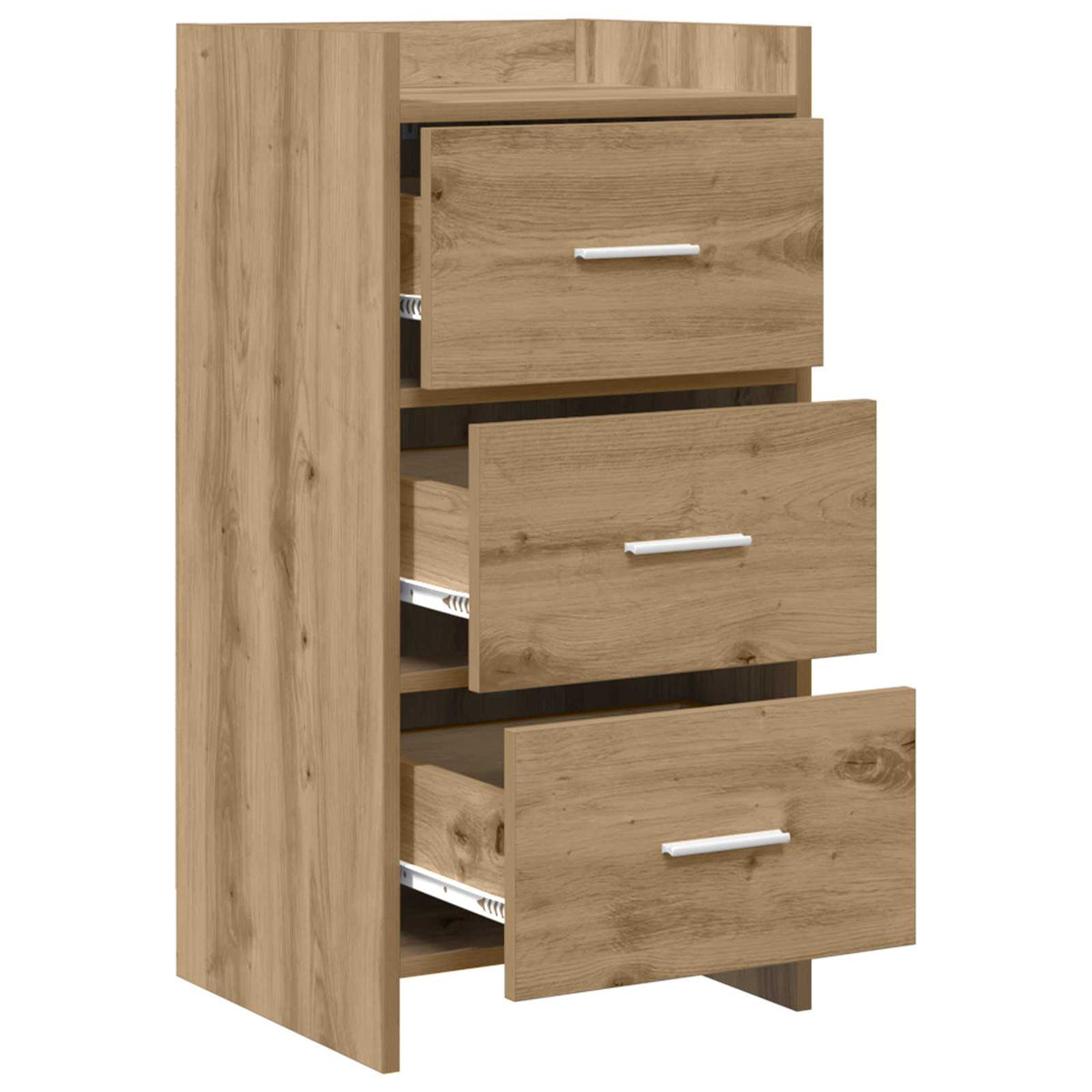 Sideboard Artisan-eg 40 x 36 x 80 cm Konstrueret træ