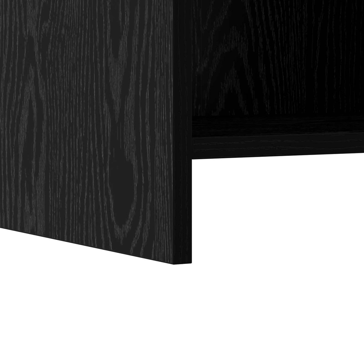 Sideboard Sort eg 40 x 36 x 80 cm Konstrueret træ