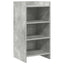 Sideboard Betongrå 40 x 36 x 80 cm Konstrueret træ
