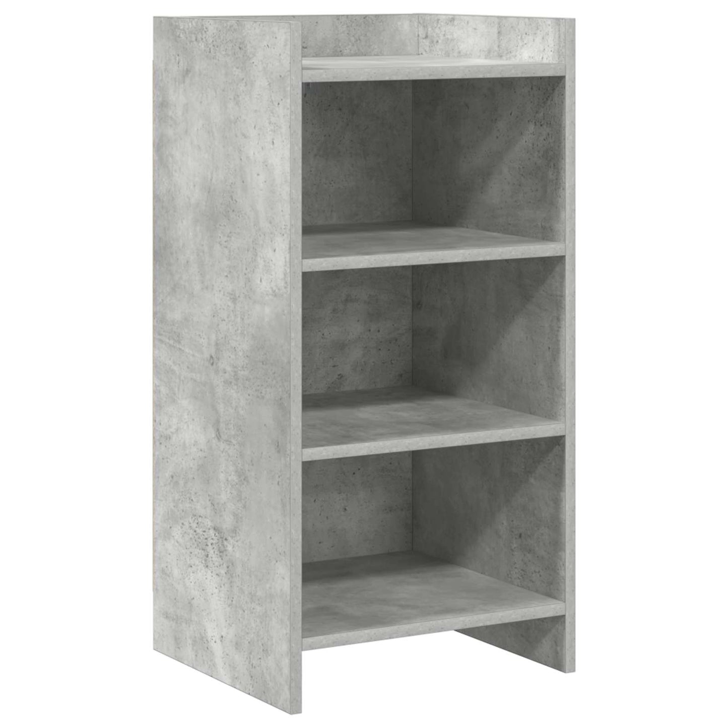 Sideboard Betongrå 40 x 36 x 80 cm Konstrueret træ