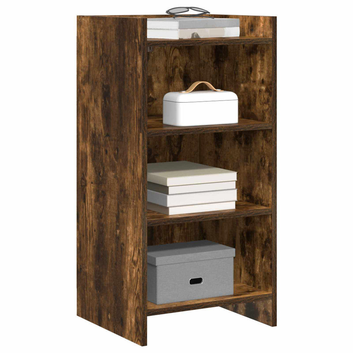 Sideboard Røget eg 40 x 36 x 80 cm Konstrueret træ