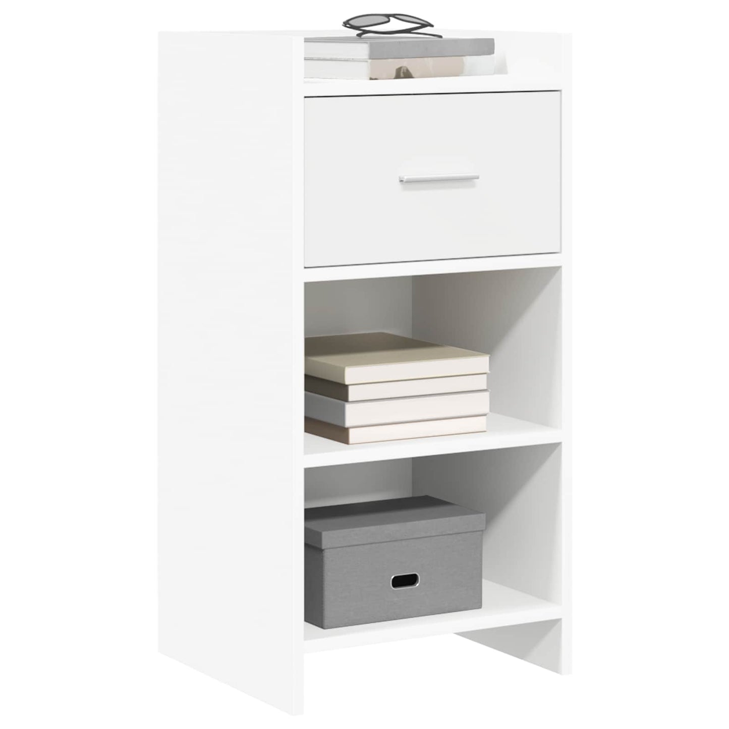 Sideboard Hvid 40 x 36 x 80 cm Konstrueret træ