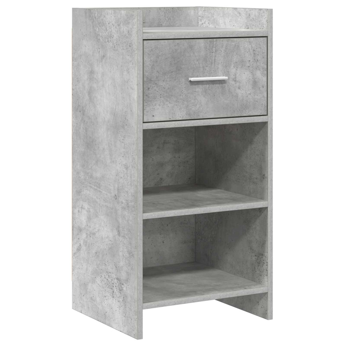 Sideboard Betongrå 40 x 36 x 80 cm Konstrueret træ
