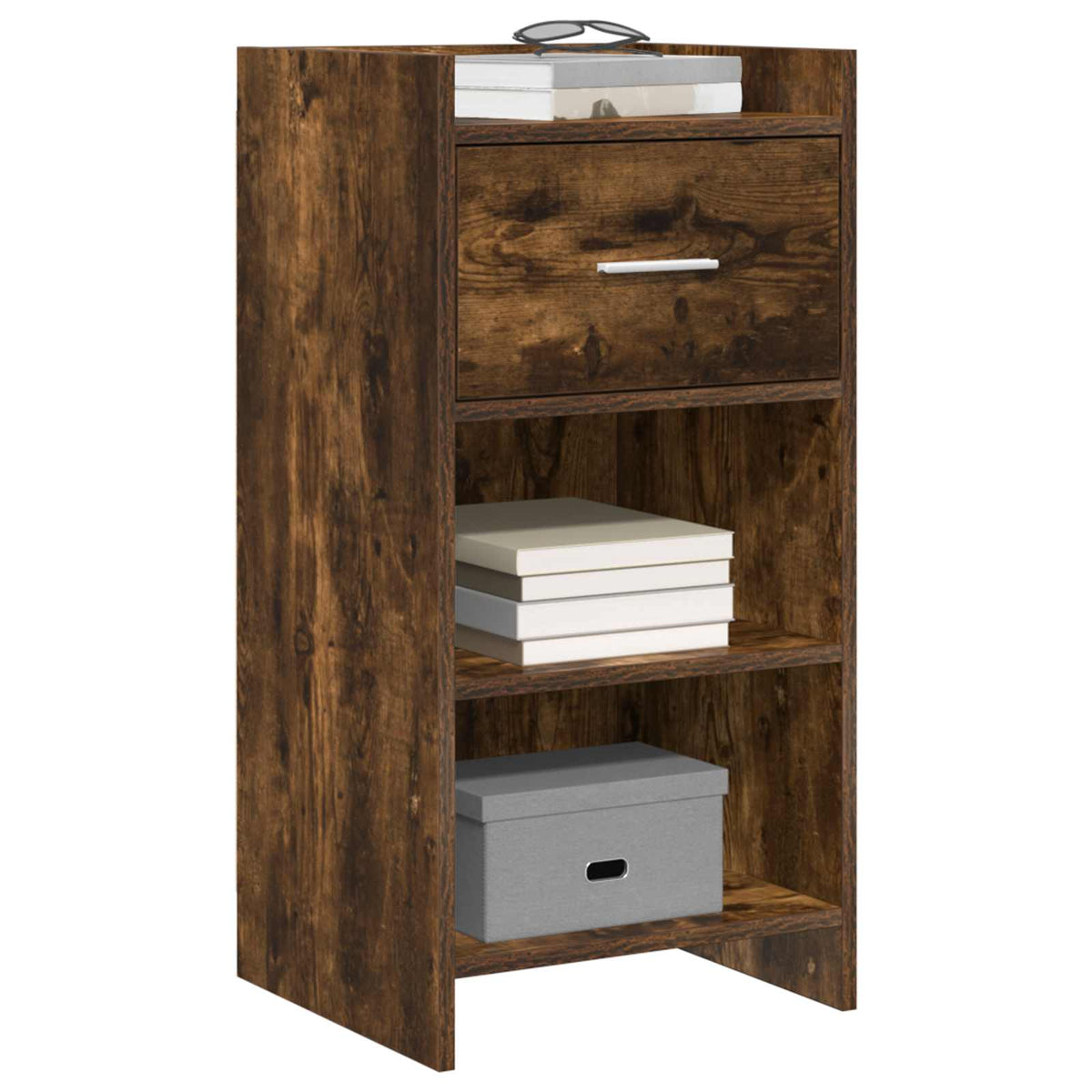Sideboard Røget eg 40 x 36 x 80 cm Konstrueret træ