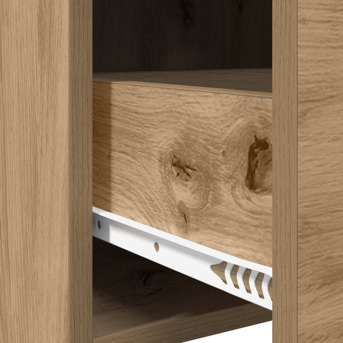 Sideboard Artisan-eg 40 x 36 x 80 cm Konstrueret træ