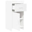 Sideboard Hvid 40 x 36 x 80 cm Konstrueret træ