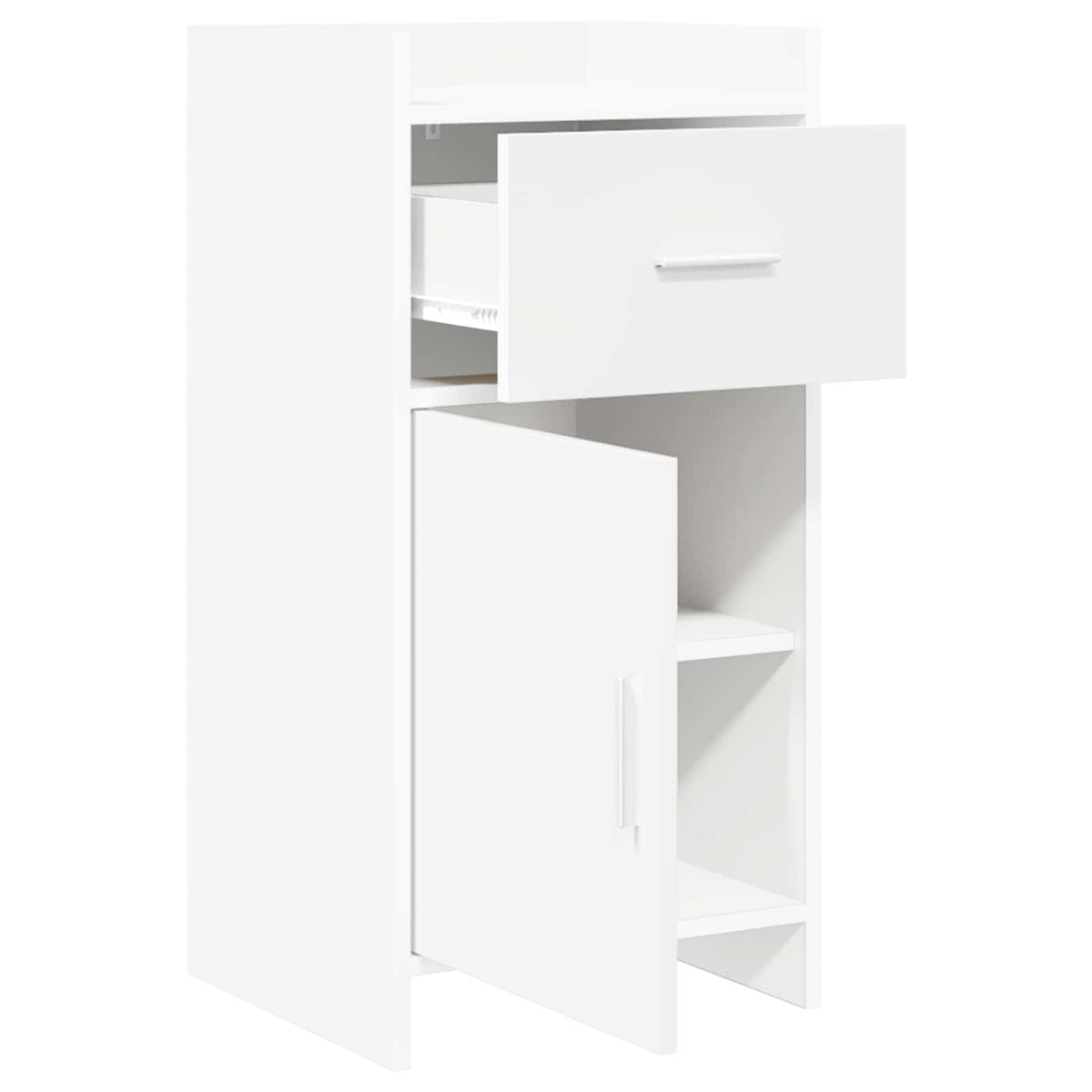 Sideboard Hvid 40 x 36 x 80 cm Konstrueret træ