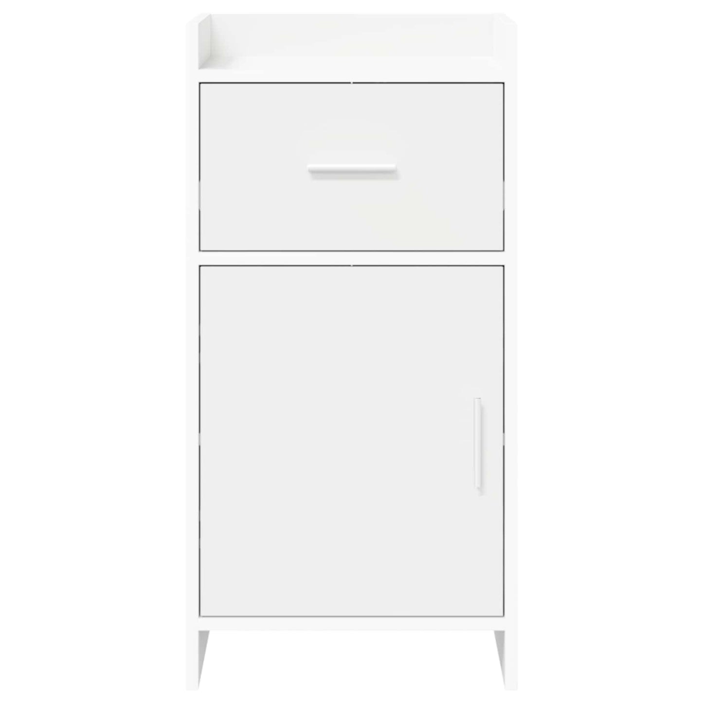 Sideboard Hvid 40 x 36 x 80 cm Konstrueret træ