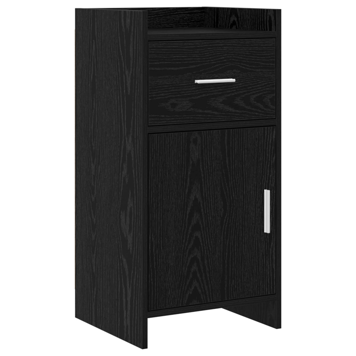 Sideboard Sort eg 40 x 36 x 80 cm Konstrueret træ