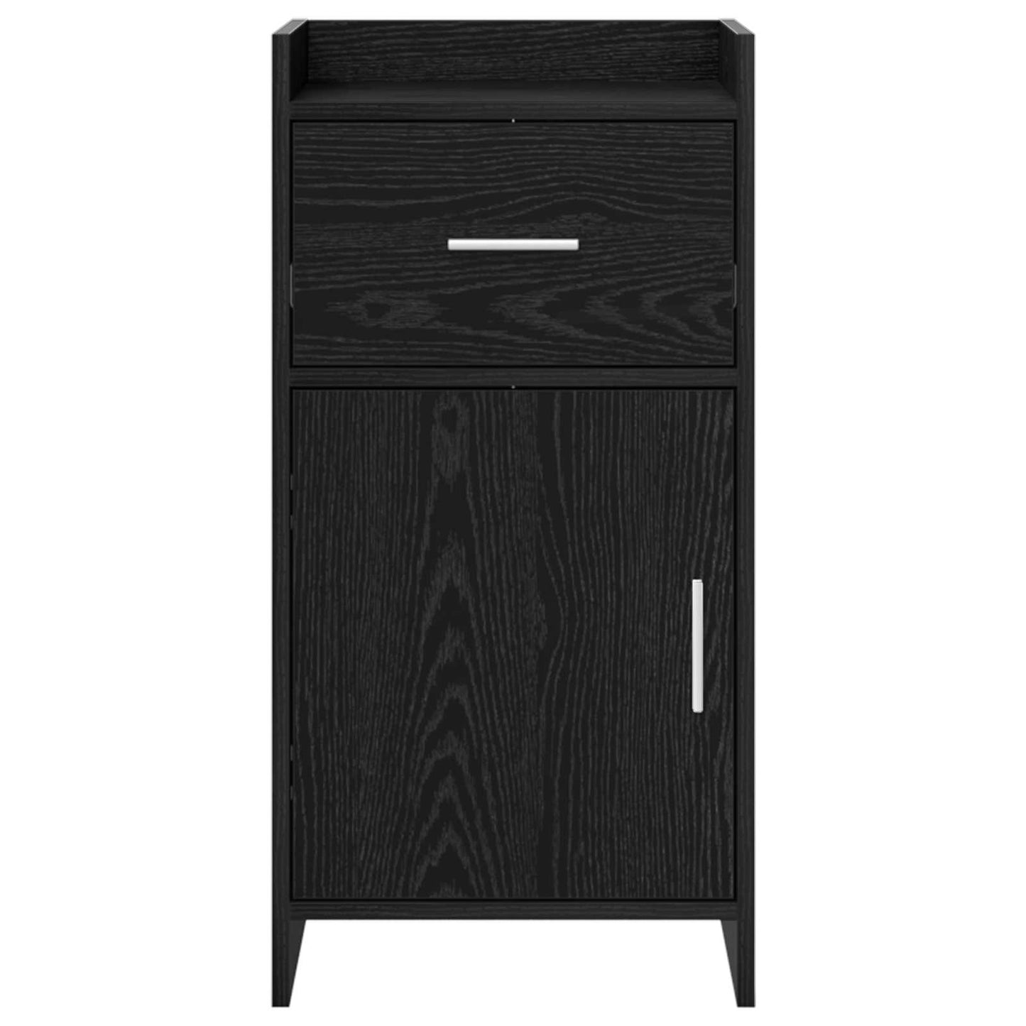 Sideboard Sort eg 40 x 36 x 80 cm Konstrueret træ