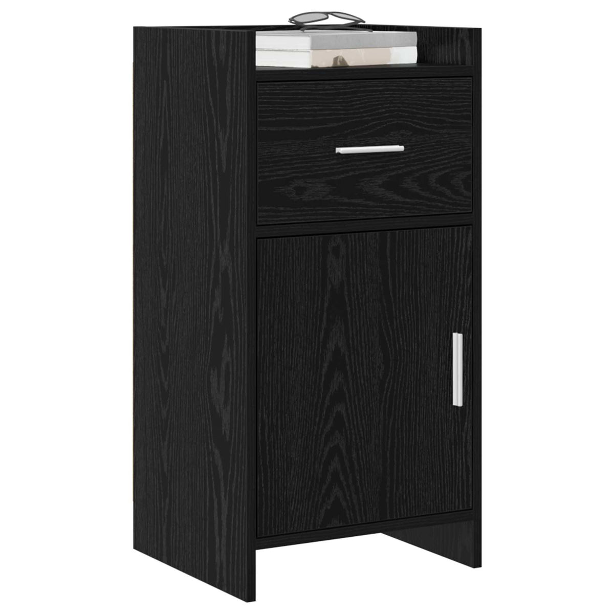 Sideboard Sort eg 40 x 36 x 80 cm Konstrueret træ
