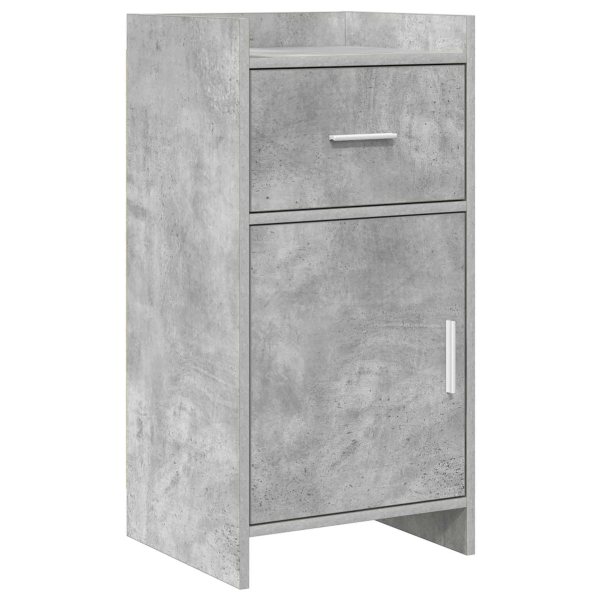 Sideboard Betongrå 40 x 36 x 80 cm Konstrueret træ