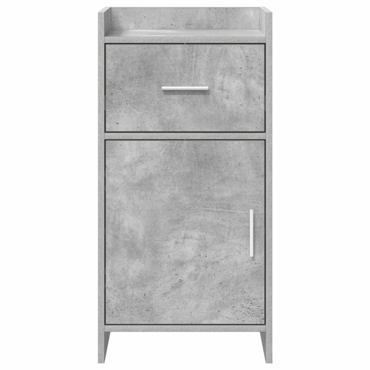 Sideboard Betongrå 40 x 36 x 80 cm Konstrueret træ