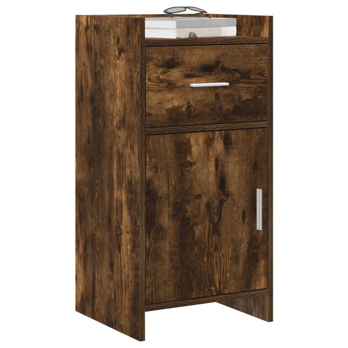 Sideboard Røget eg 40 x 36 x 80 cm Konstrueret træ