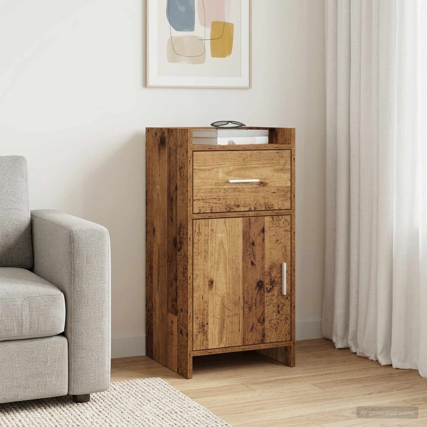 Sideboard Gammelt træ 40 x 36 x 80 cm Konstrueret træ