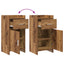 Sideboard Gammelt træ 40 x 36 x 80 cm Konstrueret træ