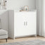 Sideboard Hvid 72 x 36 x 80 cm Konstrueret træ