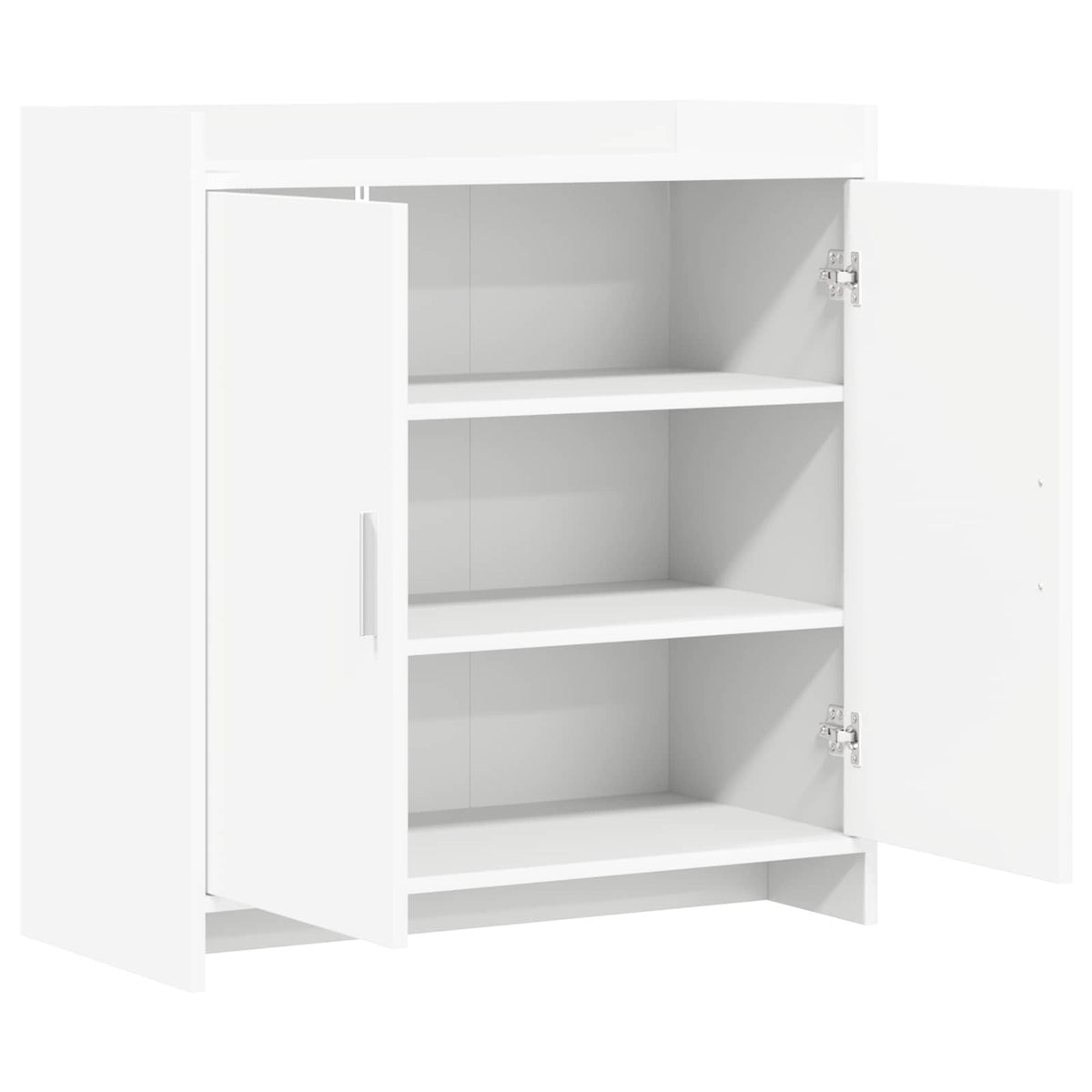 Sideboard Hvid 72 x 36 x 80 cm Konstrueret træ