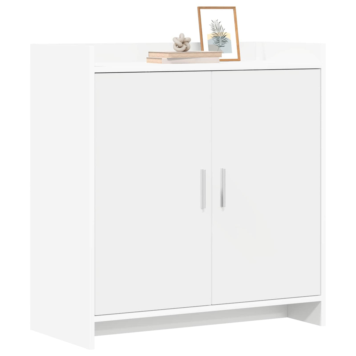 Sideboard Hvid 72 x 36 x 80 cm Konstrueret træ