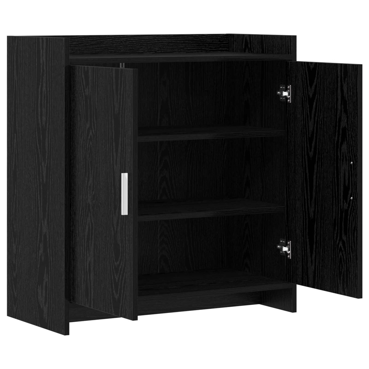 Sideboard Sort eg 72 x 36 x 80 cm Konstrueret træ