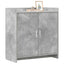 Sideboard Betongrå 72 x 36 x 80 cm Konstrueret træ