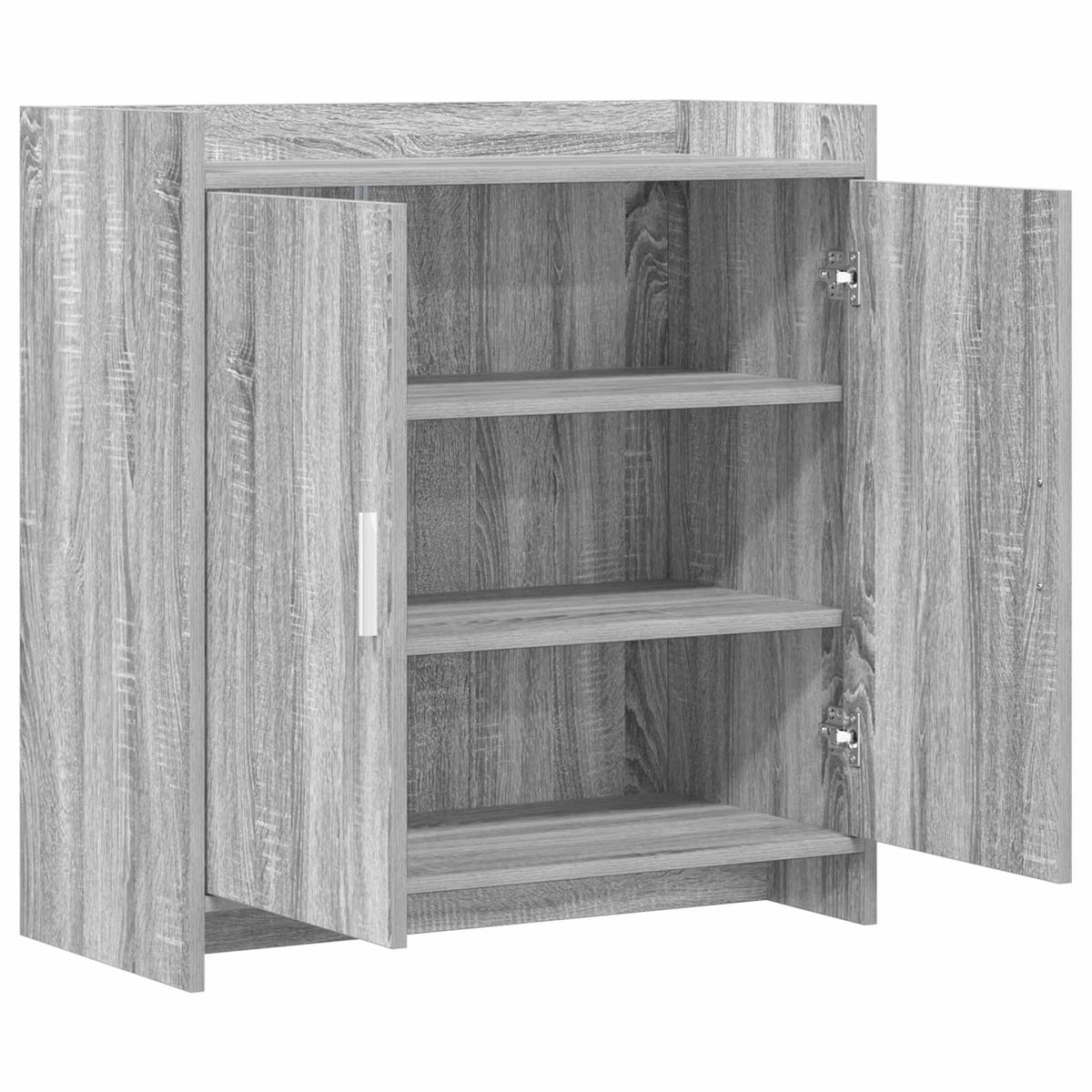Sideboard Grå Sonoma 72 x 36 x 80 cm Konstrueret træ