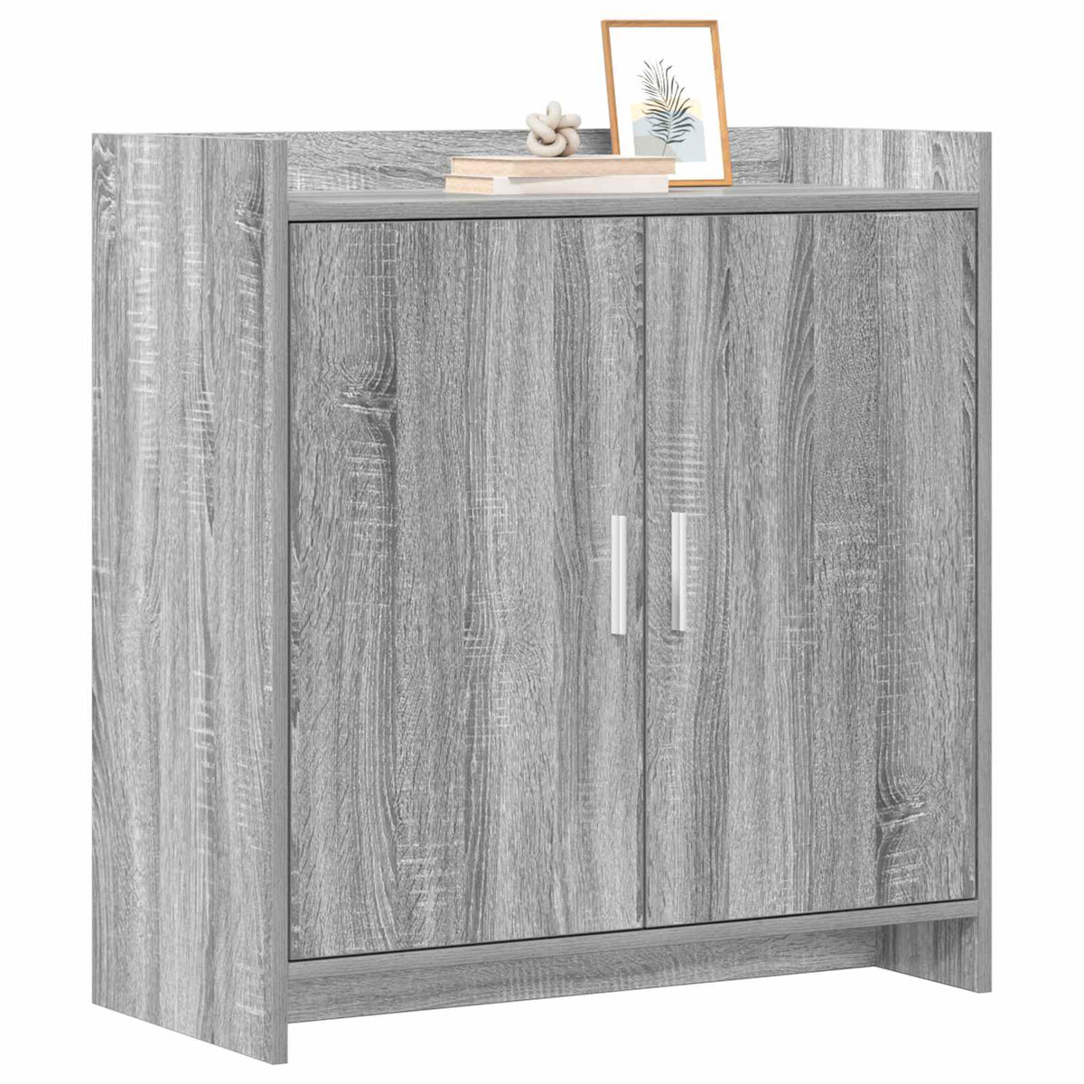 Sideboard Grå Sonoma 72 x 36 x 80 cm Konstrueret træ