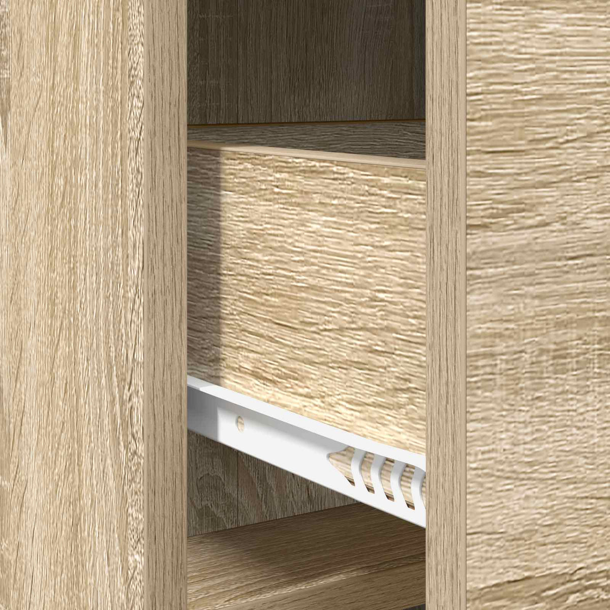 Sideboard Sonoma-eg 75 x 33 x 80 cm Konstrueret træ