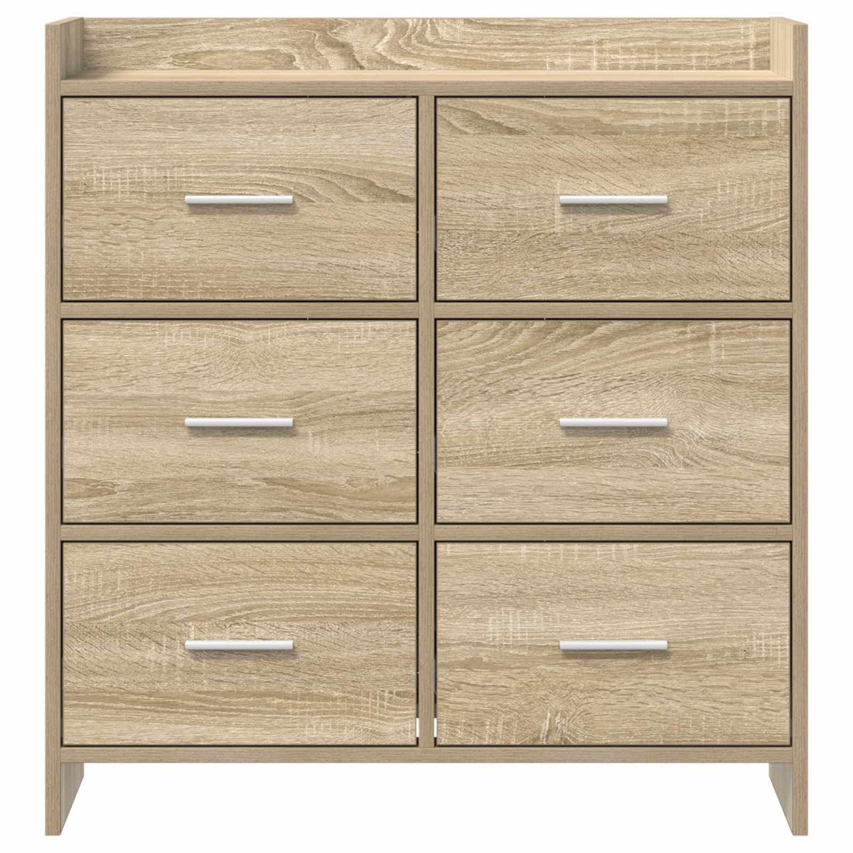 Sideboard Sonoma-eg 75 x 33 x 80 cm Konstrueret træ