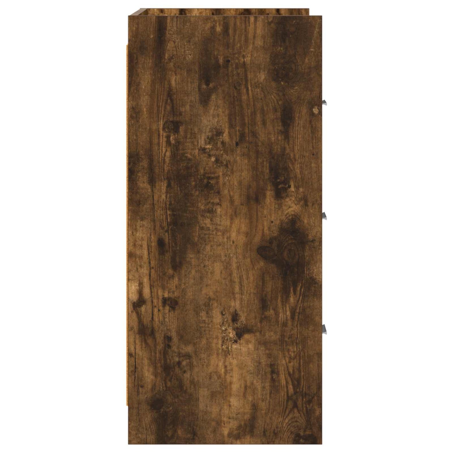 Sideboard Røget eg 75 x 33 x 80 cm Konstrueret træ