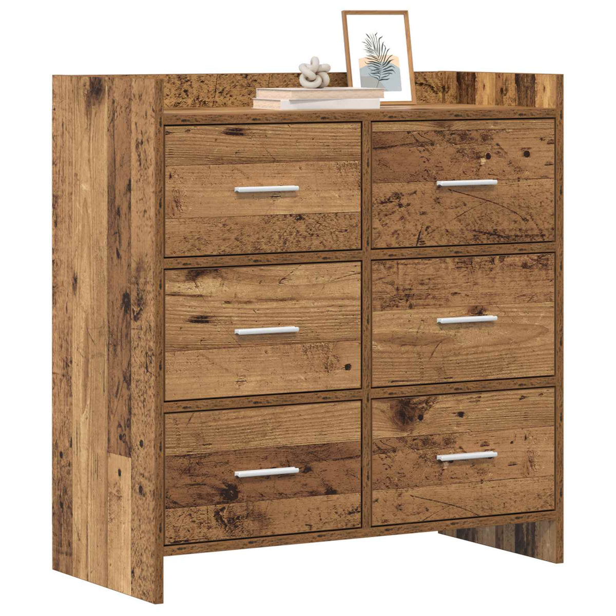 Sideboard Gammelt træ 75 x 33 x 80 cm Konstrueret træ